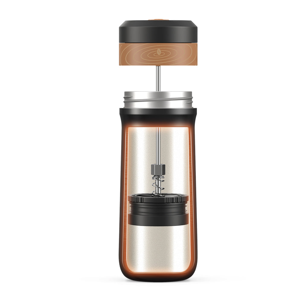 iCafilas Travel French Press 320ml - Black