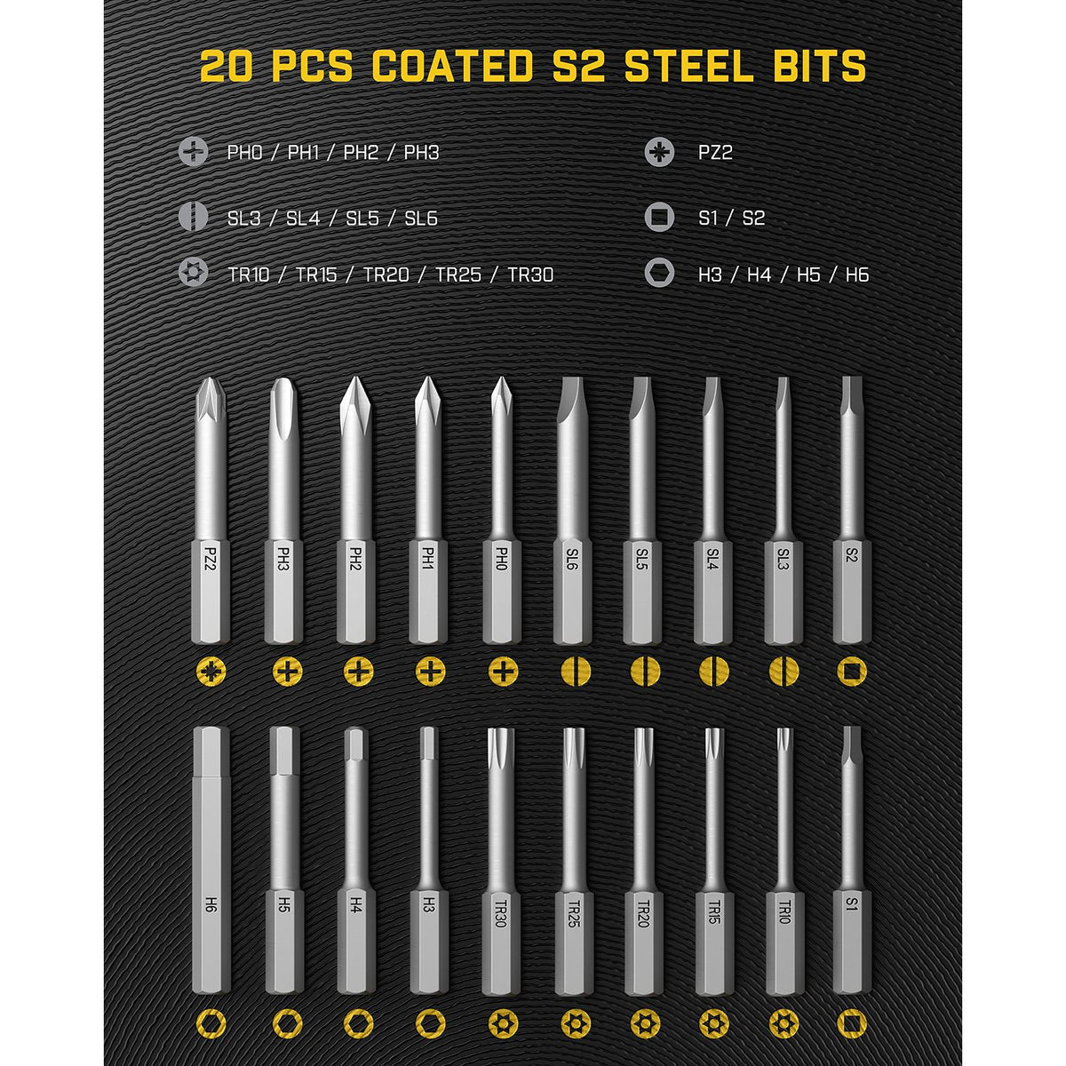 Fanttik Fold S1 APEX Deluxe Cordless Screwdriver - Black