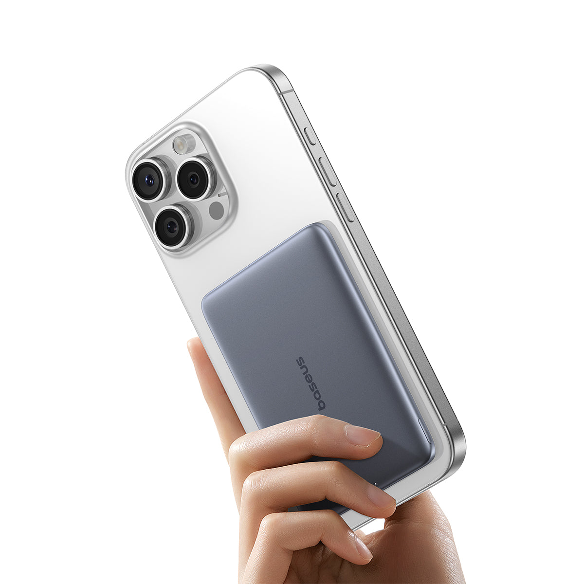 Baseus PicoGo AM41 Ultra-Slim Magnetic Power Bank 5000mAh 20W - P1007680C813-00 - Grey