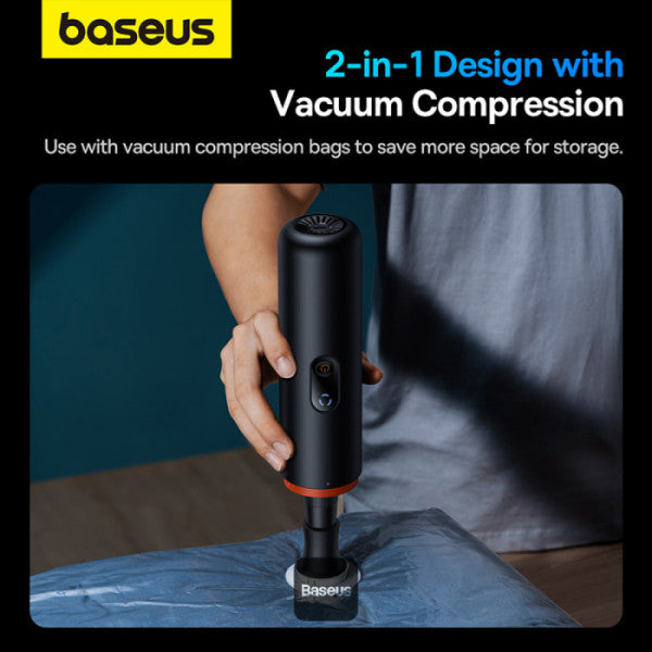 Baseus A5 Car Vacuum Cleaner 16000Pa – Black