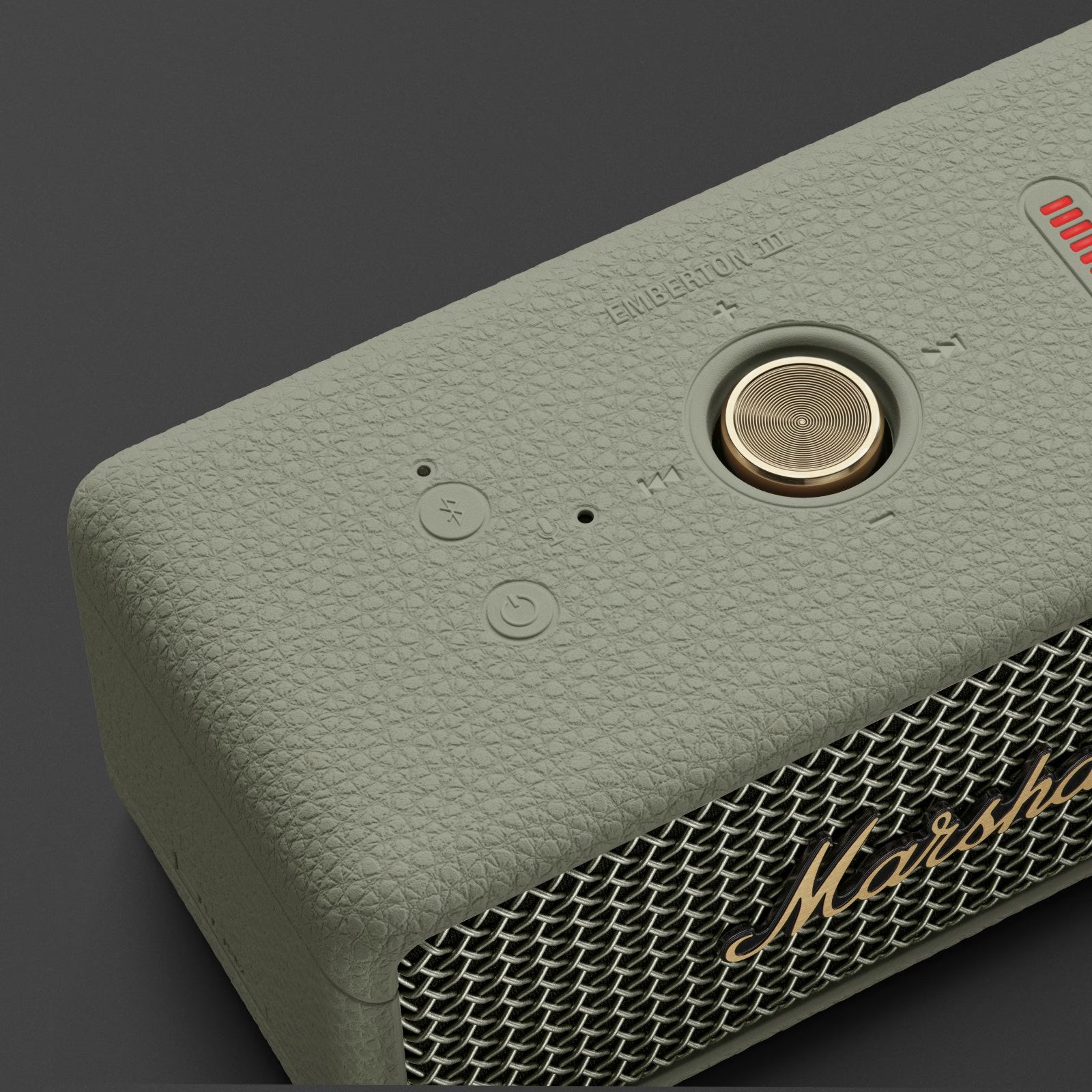 Marshall Emberton III Compact Portable Wireless Speaker - Sage Green-EMBERTONIII-SGRN