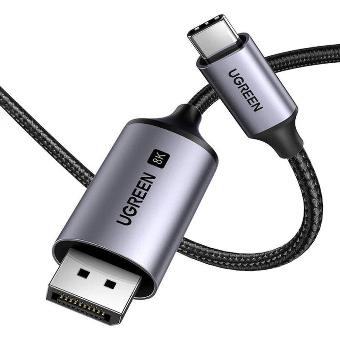 كابل يوجرين USB-C إلى DisplayPort 8K بطول 2 متر CM556