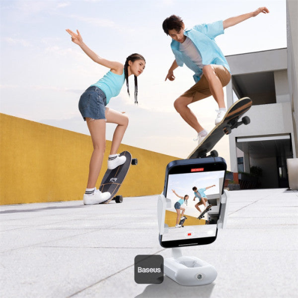 Baseus TechShot Dual-Support Selfie Stick – White