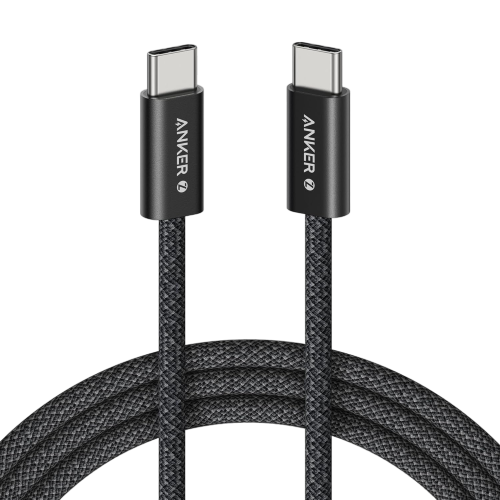 كابل أنكر USB-C إلى USB-C بقوة 240 واط (1.8 متر/6 قدم) - أسود