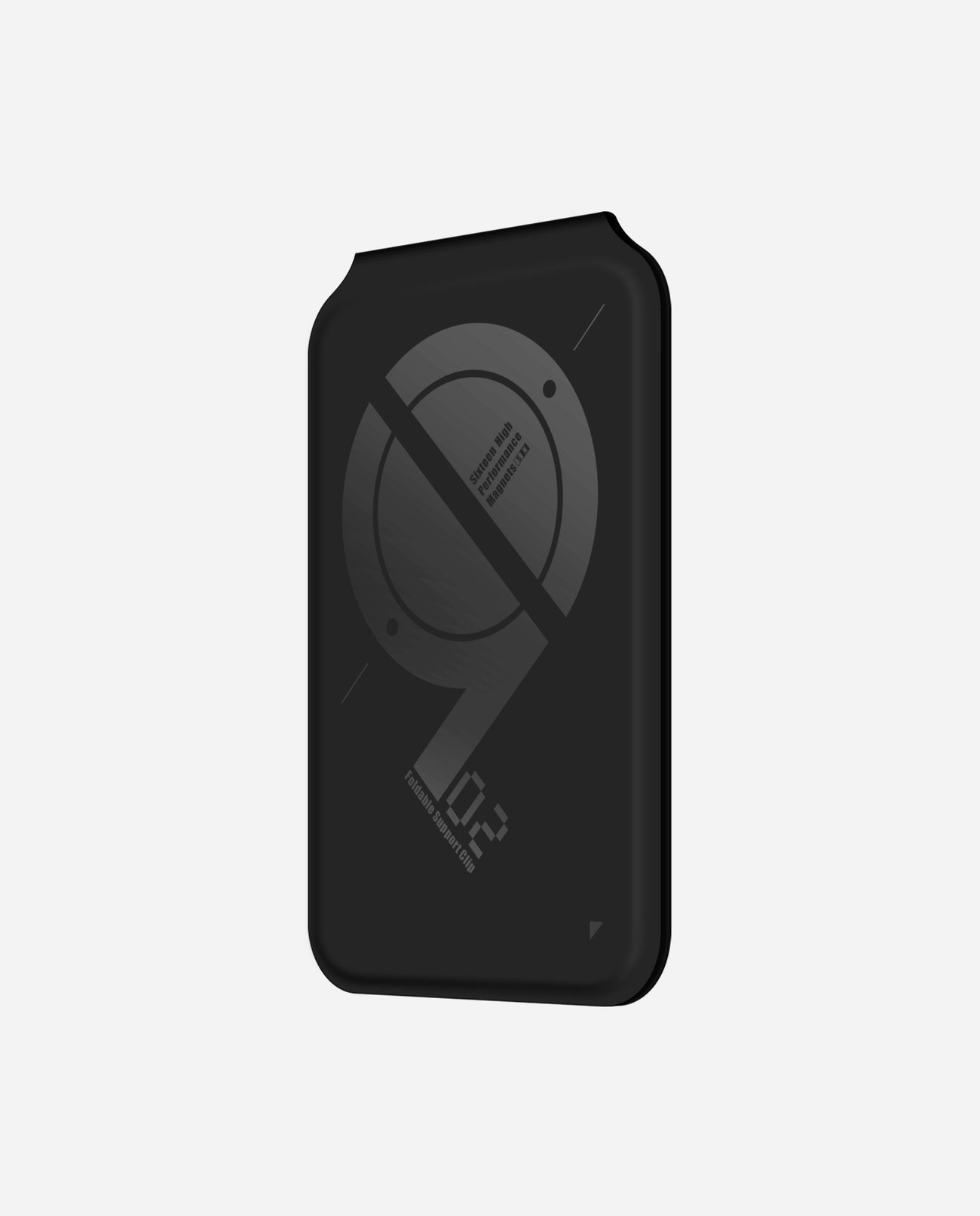 AULUMU G02 Magnetic Flip Wallet & Stand - Black