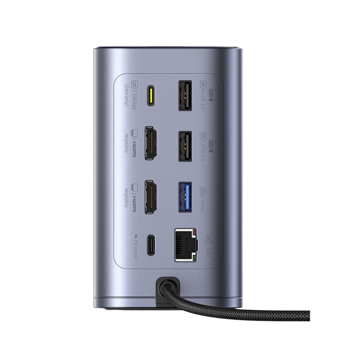 Baseus Nomos NU1 Air Spacemate 12-in-1 Docking Station – Space Gray