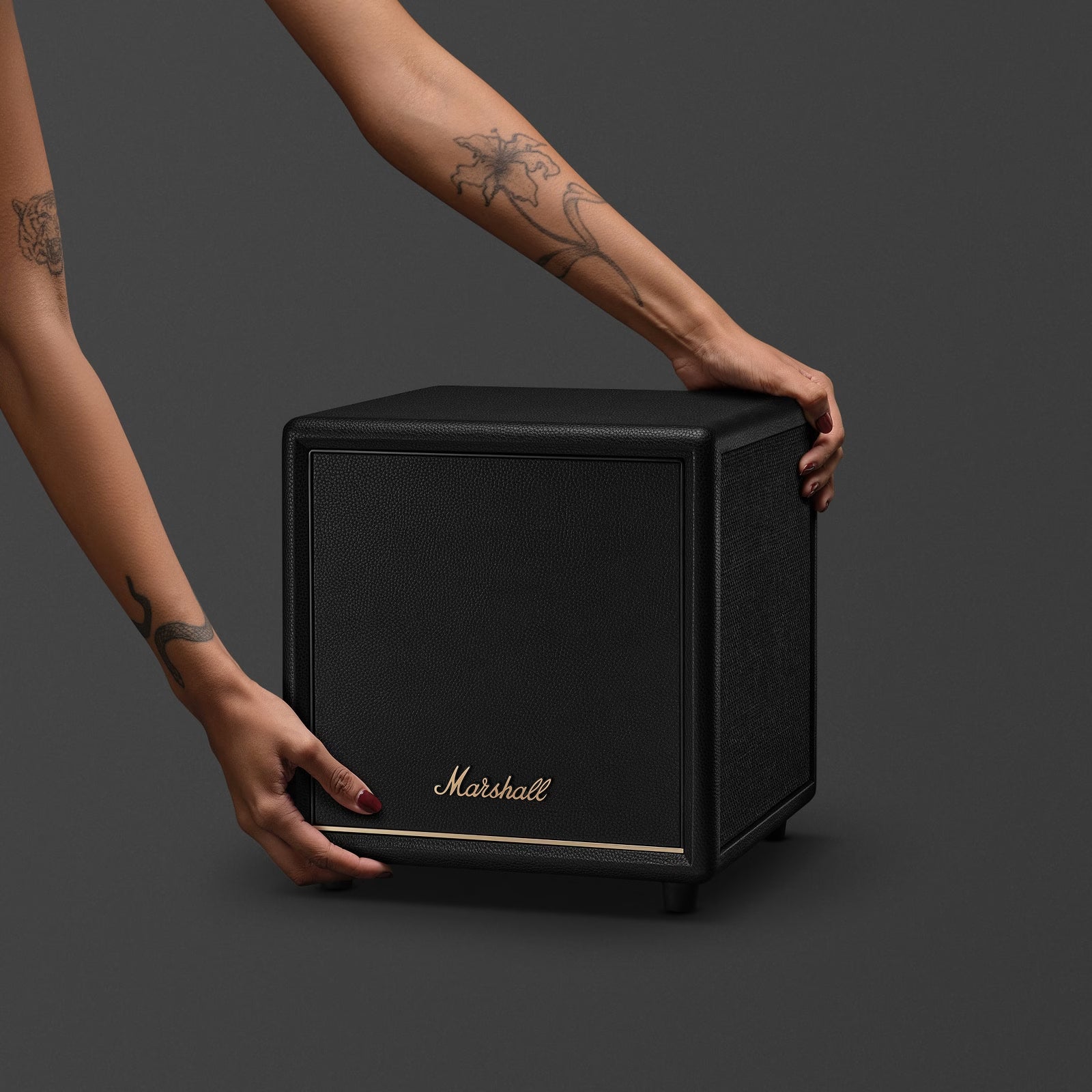 Marshall Heston Sub200 Portable Subwoofer-Black- HESTONSUB200BLK