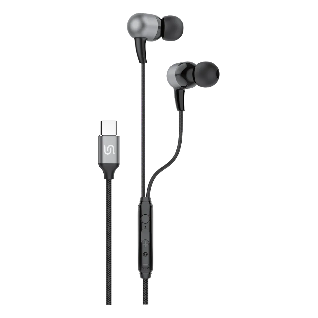 Porodo Soundtec CRON USB-C Stereo Earphones