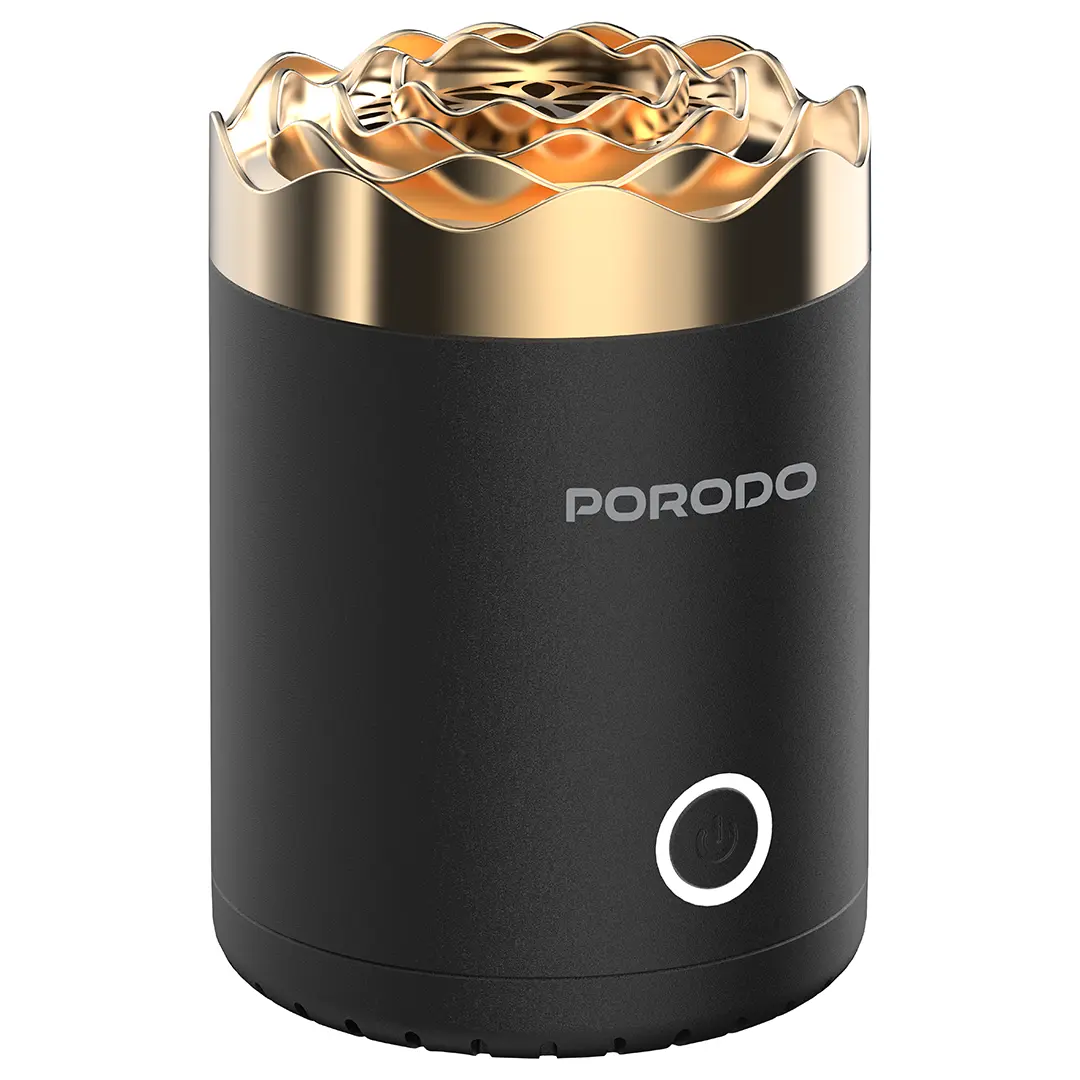 Porodo Lifestyle Rose Mini Incense Burner Black