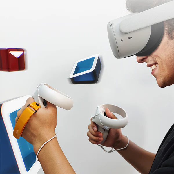 Syntech VR Touch Controller Grips Cover Compatible with Meta/Oculus Quest  - White