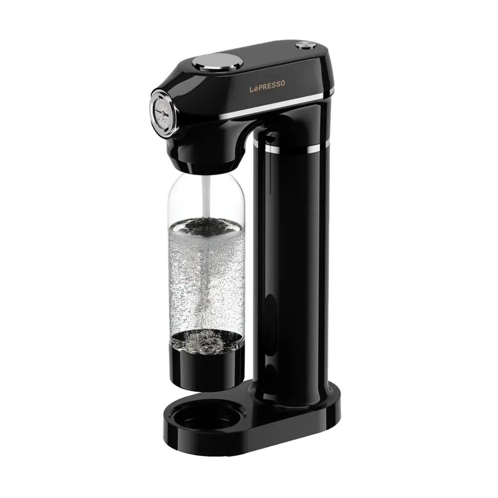 LePresso Carbonator Instant Sparkling Water - Black
