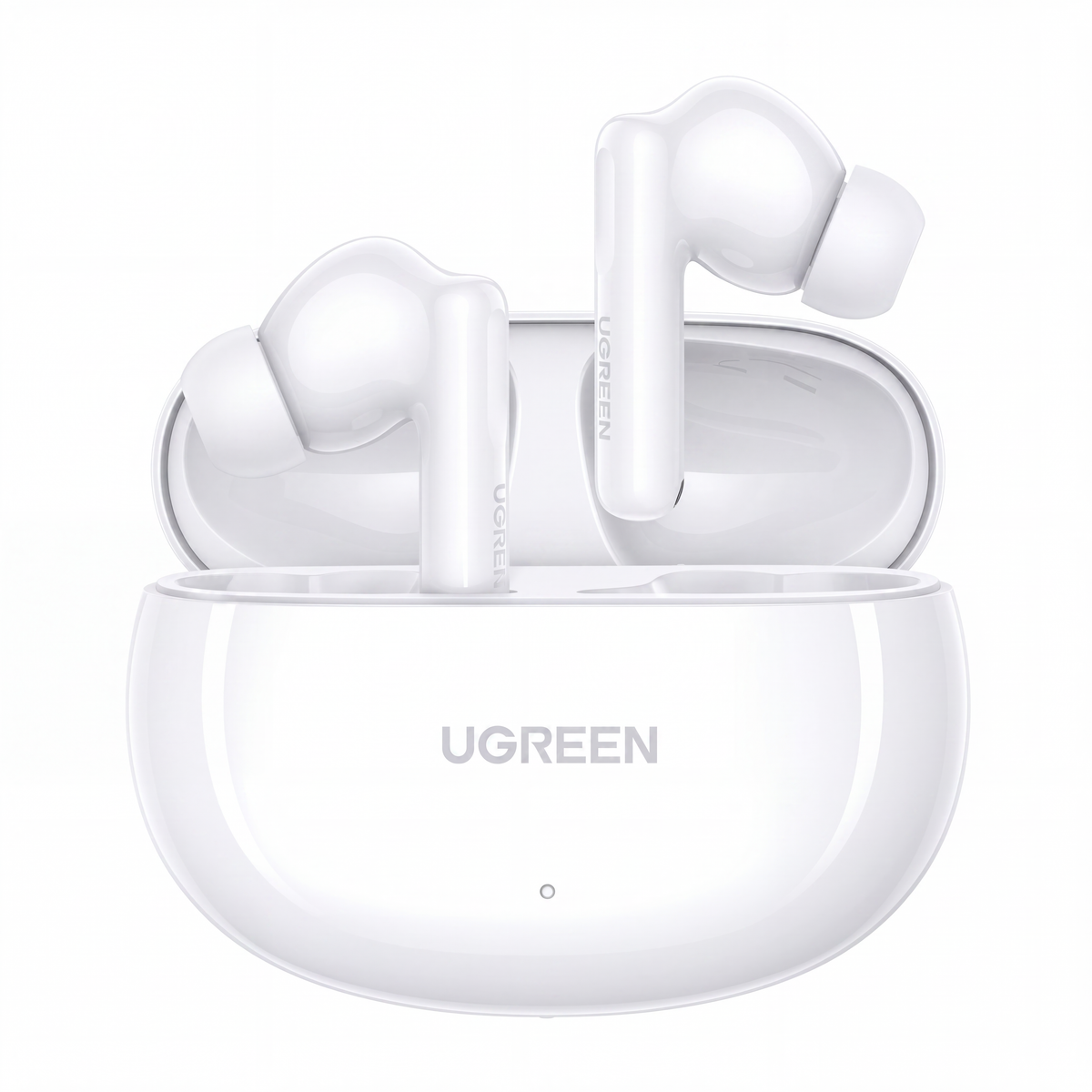 UGREEN سماعات أذن HiTune T6s الهجينة المانعة للضوضاء النشطة، لون أبيض - WS205