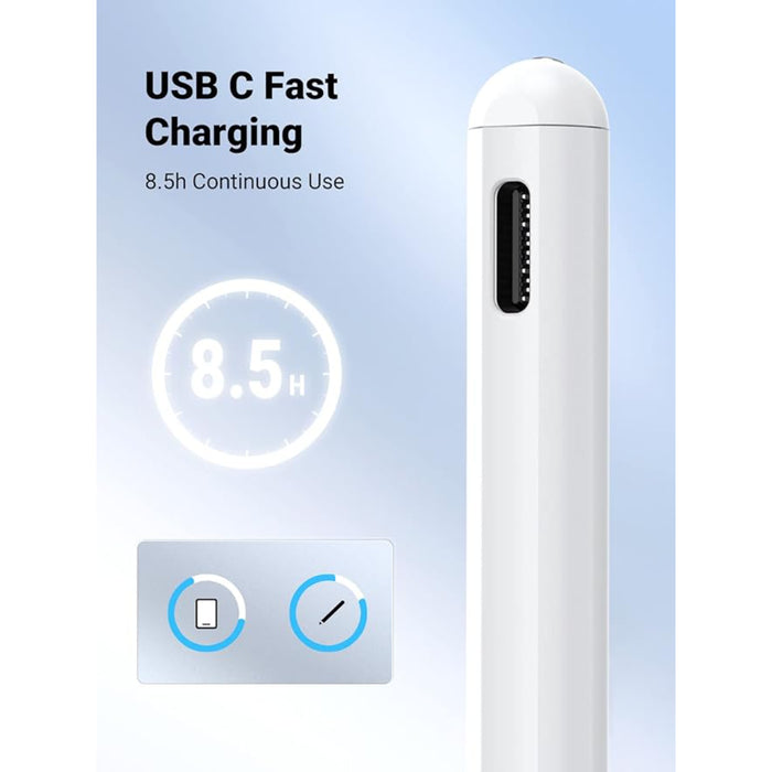 UGREEN قلم ستايلس ذكي للآيباد أبيض - LP452