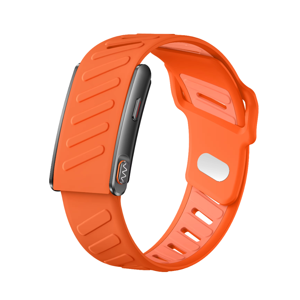 سوار Trackfit Ultra الذكية لتتبع اللياقة البدنية والصحة العامة - اللون البرتقالي