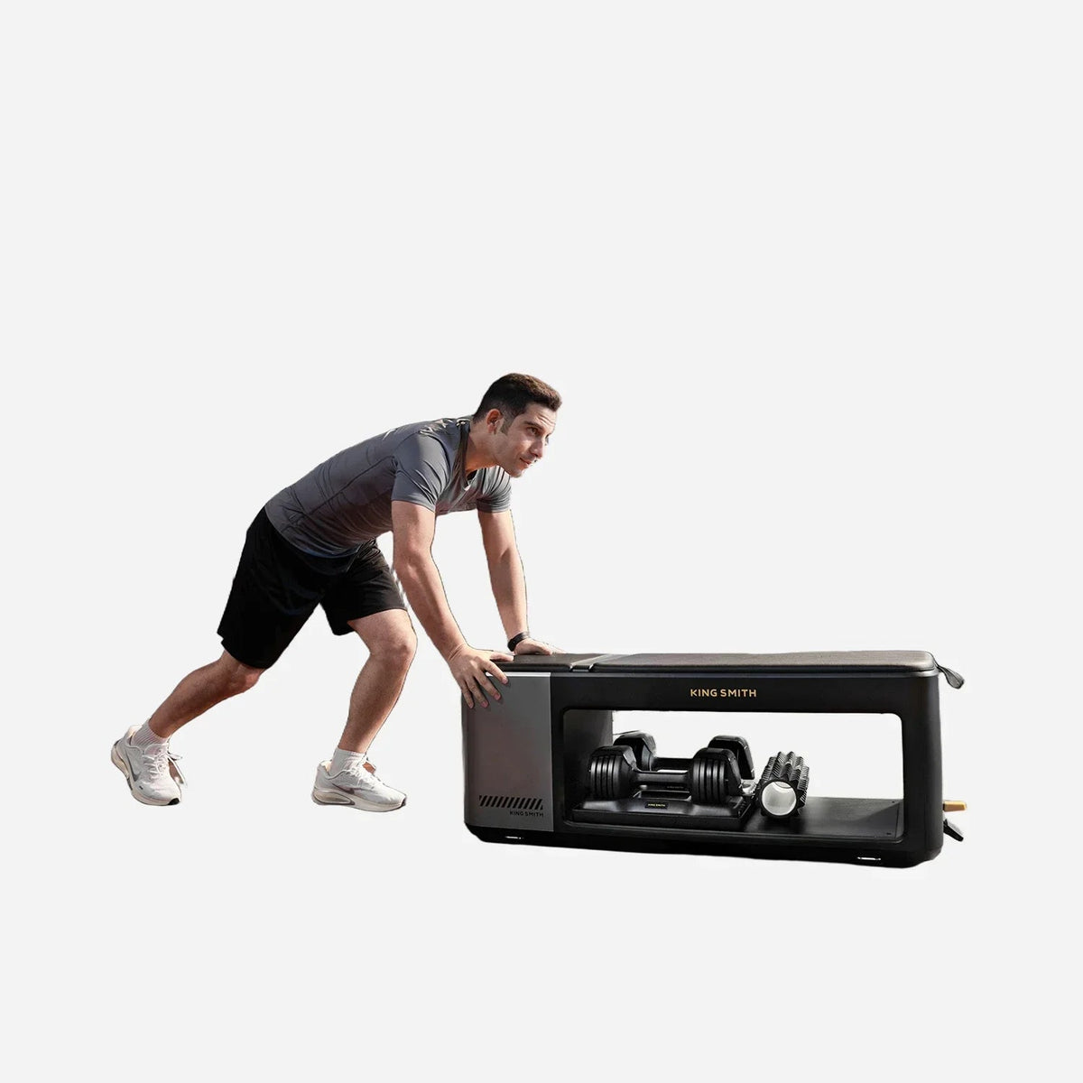 Kingsmith Fitness Bench BX2+ built-in casters
