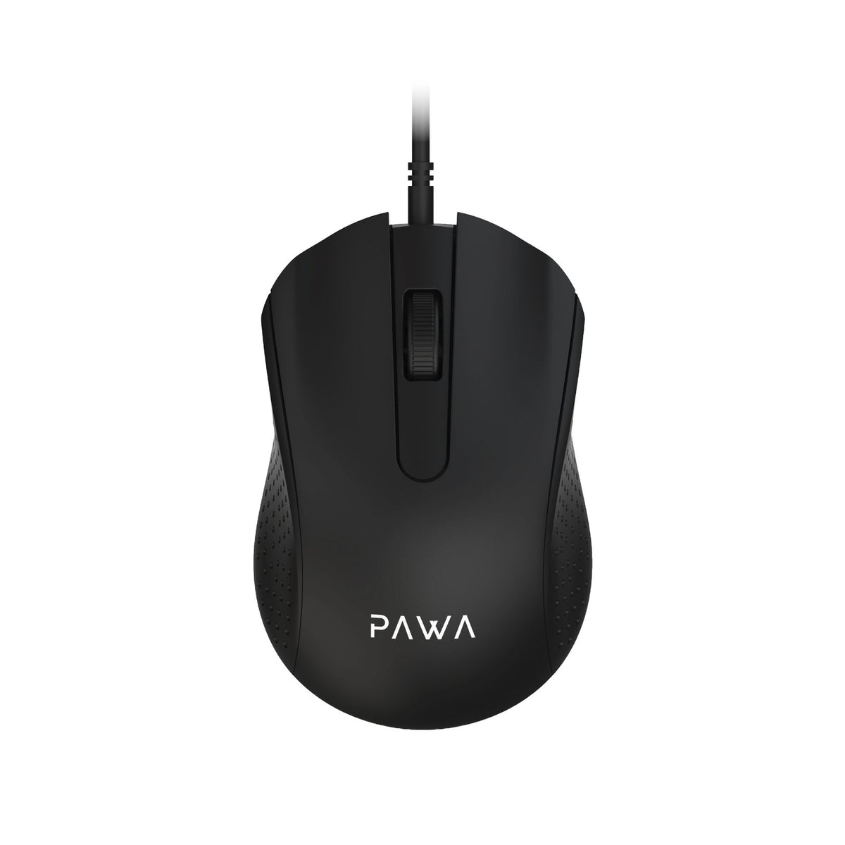 PAWA ماوس سلكي أنيق - أسود