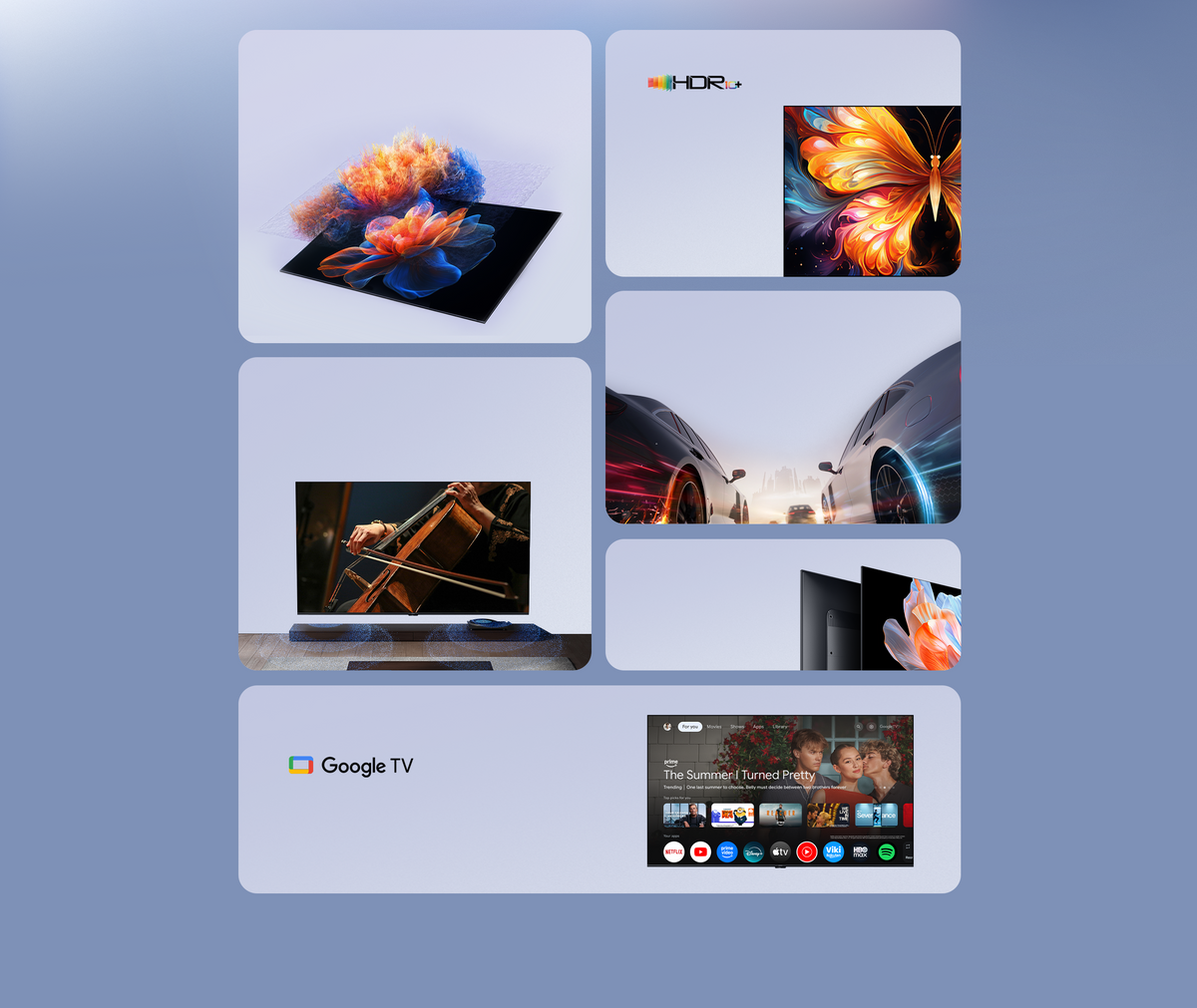 Xiaomi تلفزيون TV X Mini LED مقاس 55 إنش - ELA6784GL