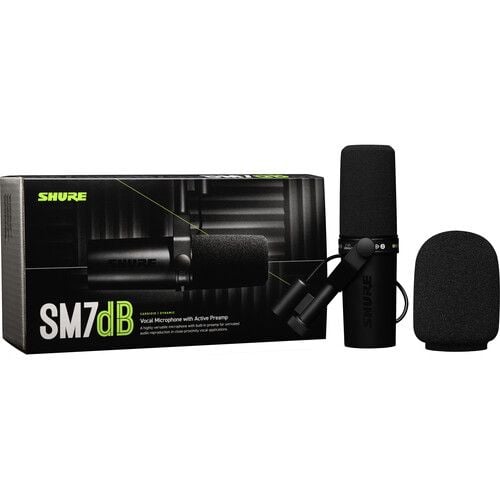 Shure SM7DB Active Dynamic Cardid Microphone